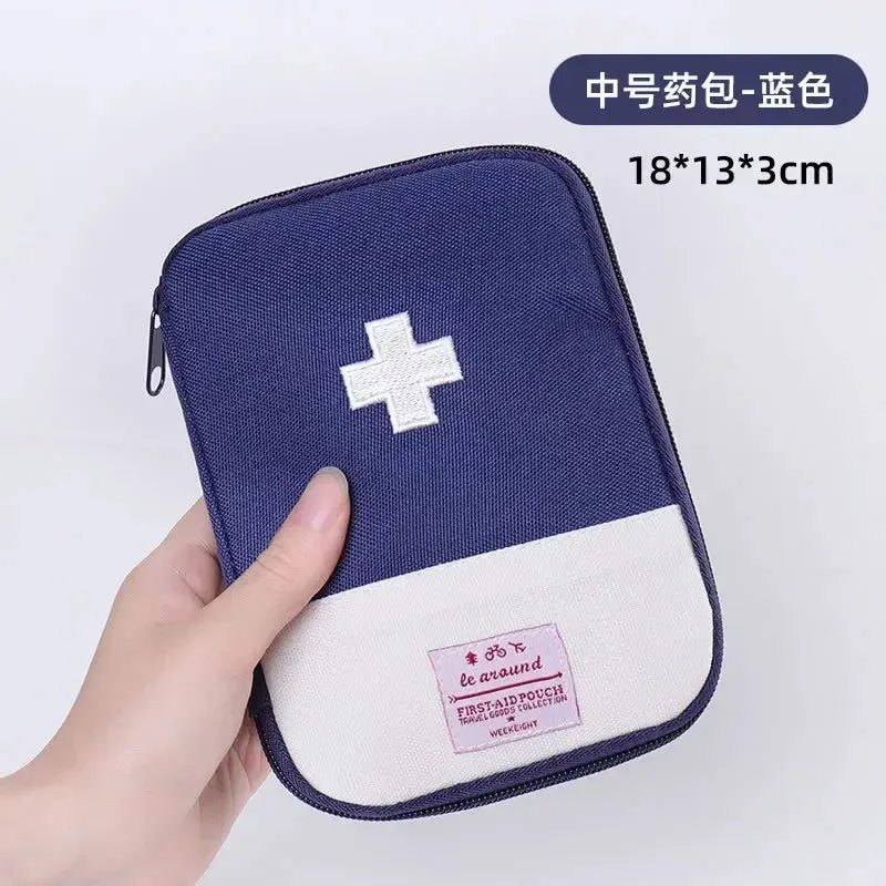 First Aid Kit Travel Outdoor Camping Useful Mini Medicine Storage Bag Camping Emergency Survival Bag Pill Case