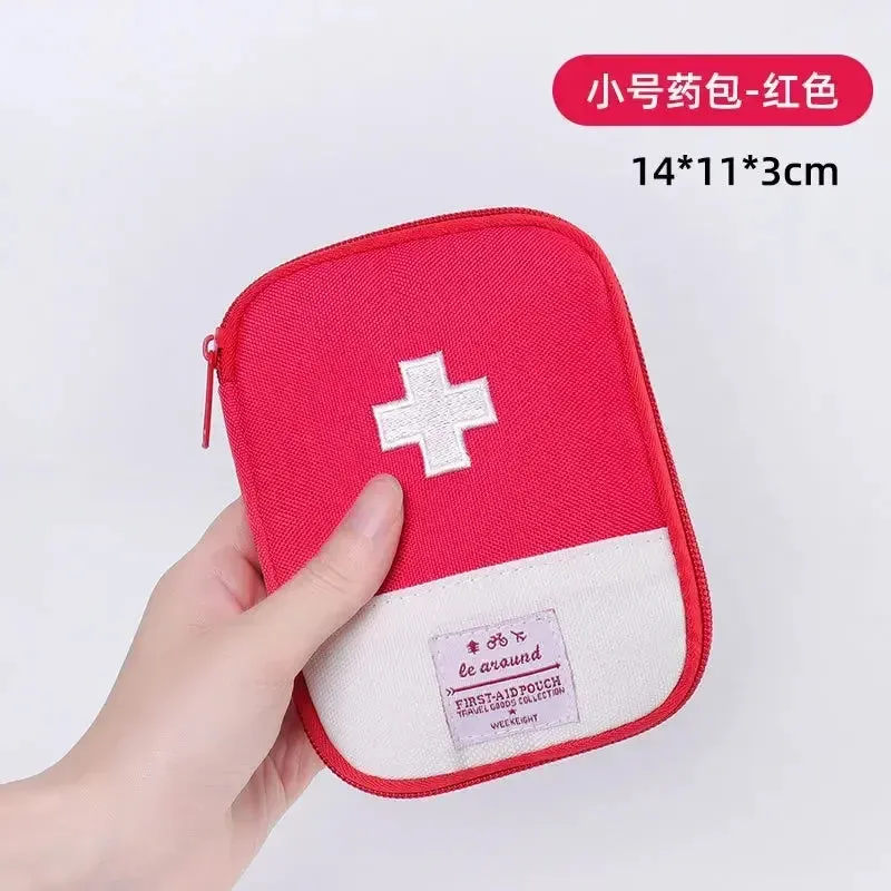 First Aid Kit Travel Outdoor Camping Useful Mini Medicine Storage Bag Camping Emergency Survival Bag Pill Case