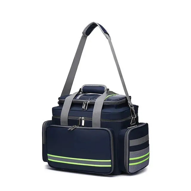 First Aid Medical Bag Outdoor Emergency Rescue Large Capacity Bag Empty Wate0rproof Reflective Oxford Multi-pocket survival kit