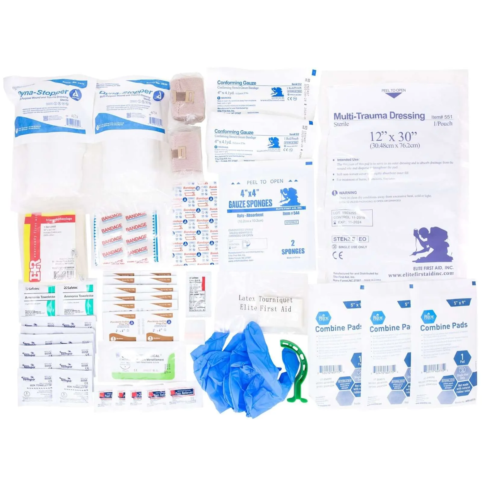 First-Aid Rapid Response Kit (Red)