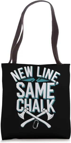 First Ascents Rock Climbing Mountaineering Adventure Tote Bag