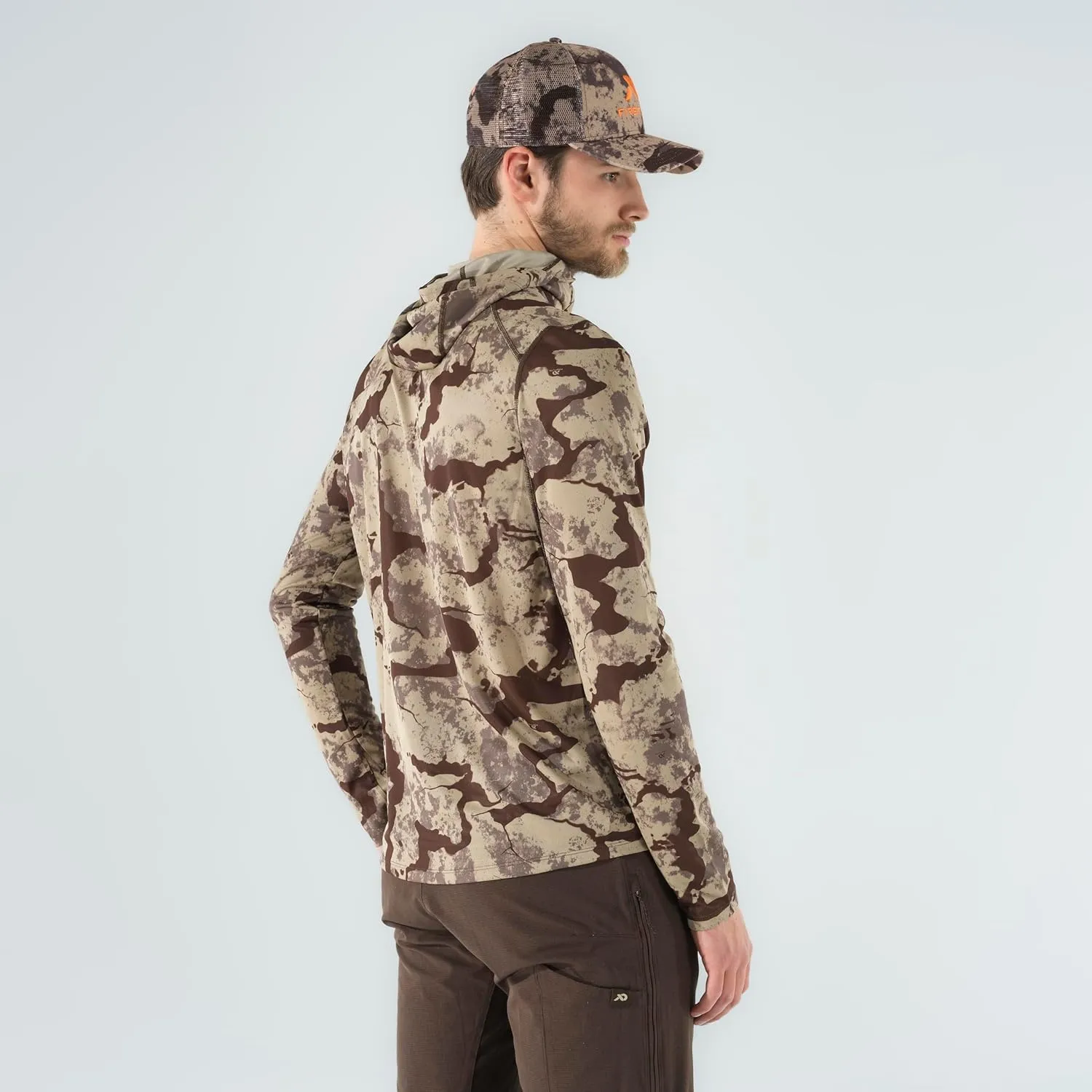 First Lite Men's Yuma Synthetic Hoody - Breathable Ultralight Camo Hunting Baselayer