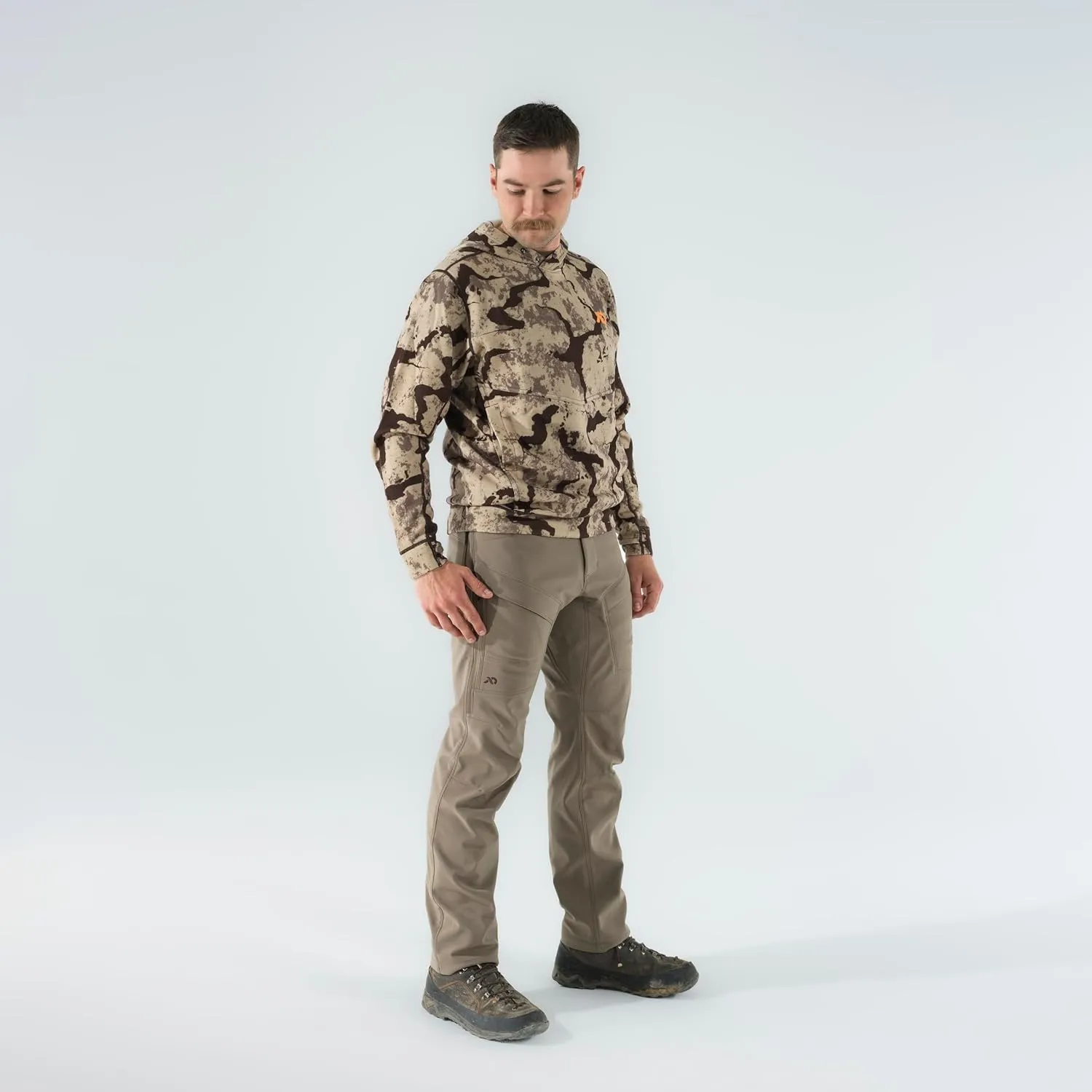 First Lite Men's Yuma Synthetic Hoody - Breathable Ultralight Camo Hunting Baselayer
