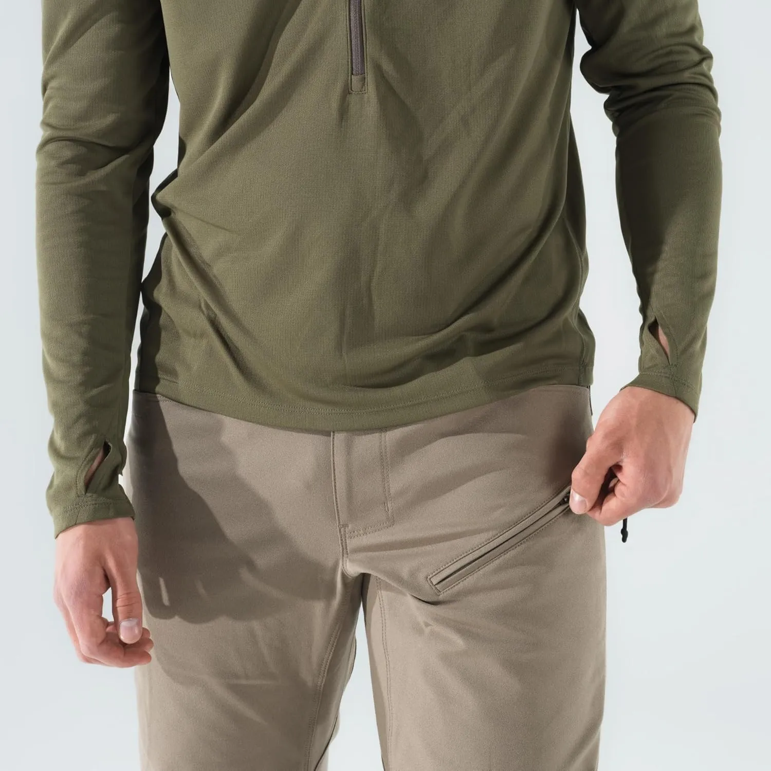 First Lite Men's Yuma Synthetic Hoody - Breathable Ultralight Camo Hunting Baselayer
