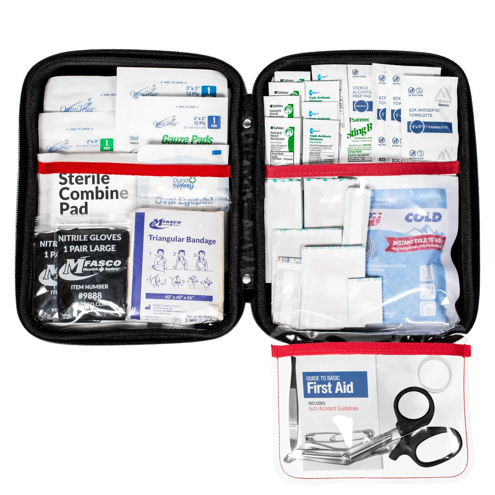 Firstaid Kit Home & Auto Fill Complete 98 Piece