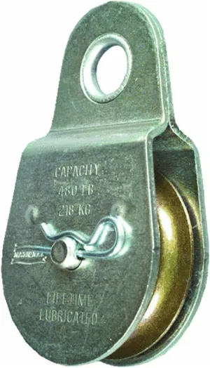 Fixed Eye Steel Pulley Pack of 2
