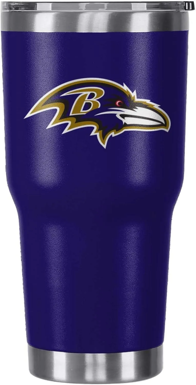 FOCO NFL unisex NFL Team Logo 30oz Insulated Stainless Steel Travel Mug Tumbler