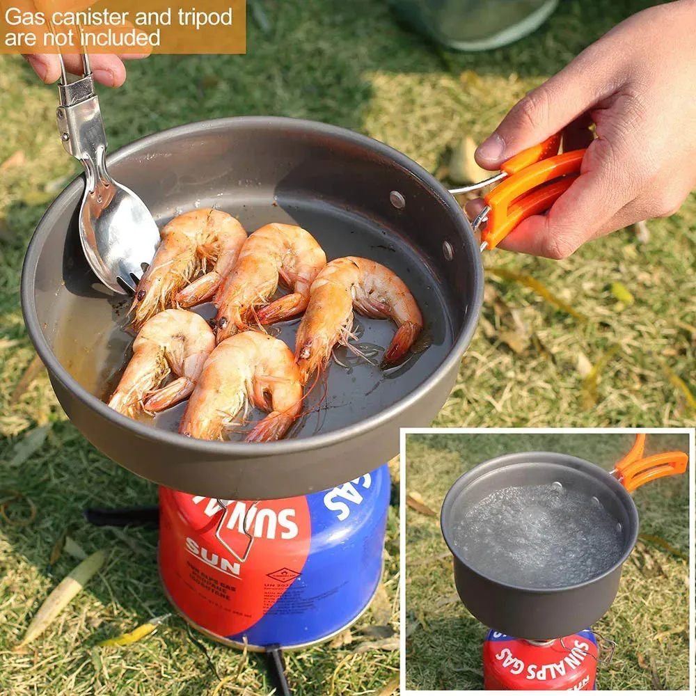 Foldable Aluminum Camping Cookware