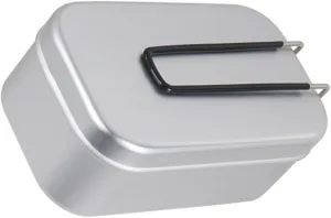 Foldable Aluminum Lunch Box with Handle Lightweight Portable Bento Container for Hiking Camping and Outdoor Picnics for Cooking and Serving Food