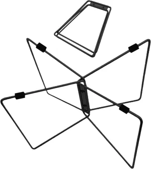 Folding Cooler Stand | Insulated Storage Box Base,with Carry Bag Non-Slip Foldable Stainless Cooler Bucket Frame for Yard