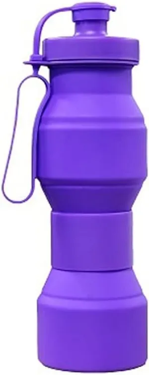 Food Grade 800ML Silicone Collapsible Water Bottles Travel Folding Cars Portable Kettle My Foldable Drink Bottle FDA Free (Color : 05)