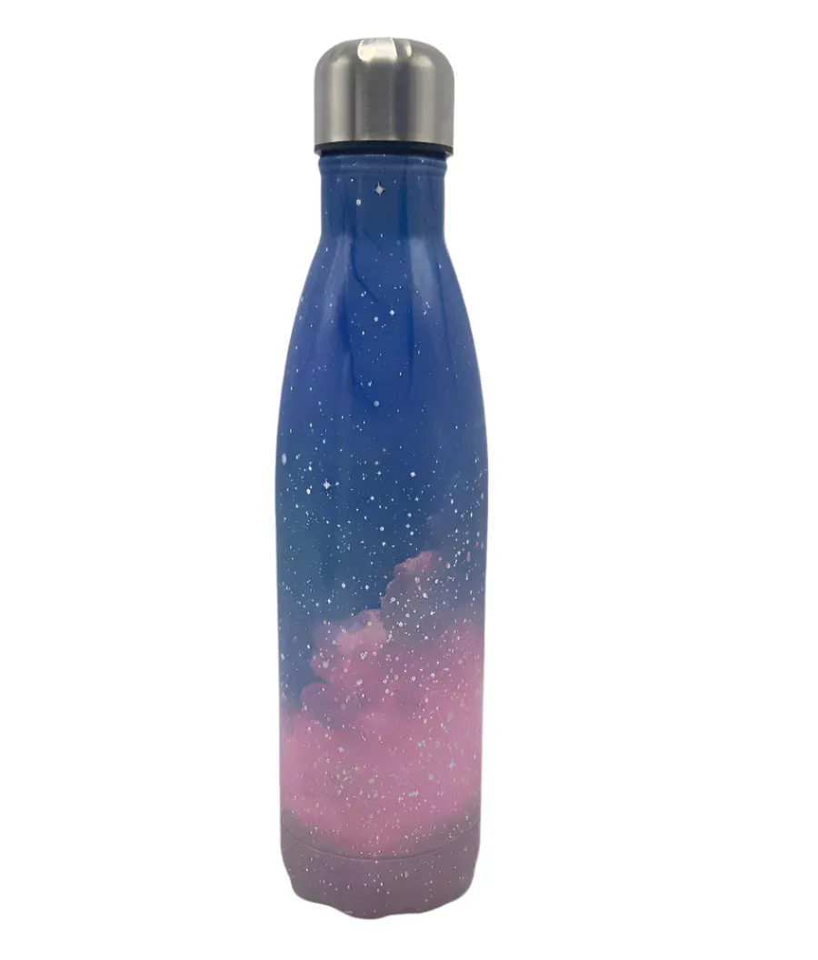 Galaxy Printed Stainless Steel Insulated Water Bottle
