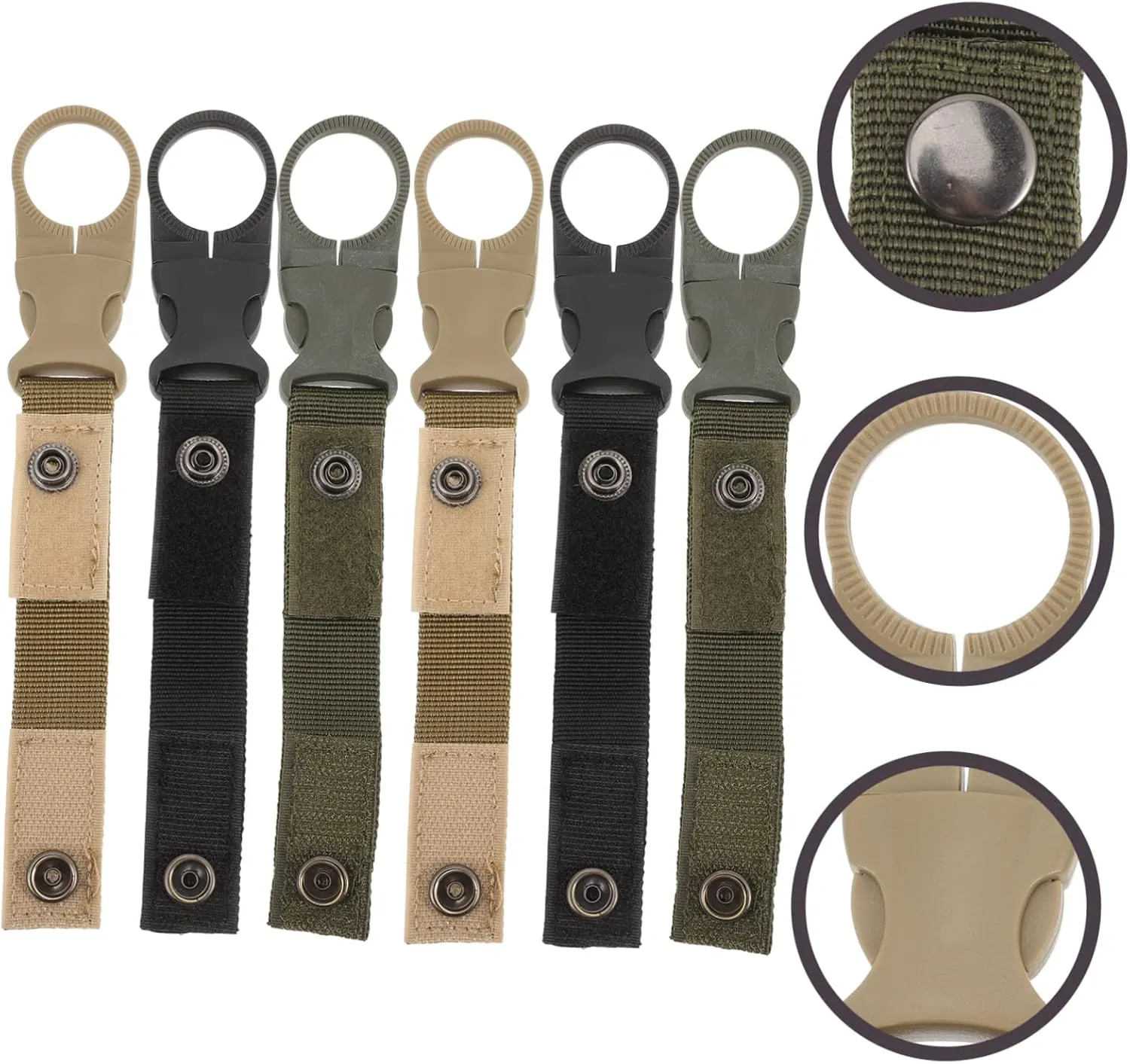 GANAZONO Water Bottle Holder Water Bottle Clip Insulated Water Bottle with Handle Organizer Can Water Bottle