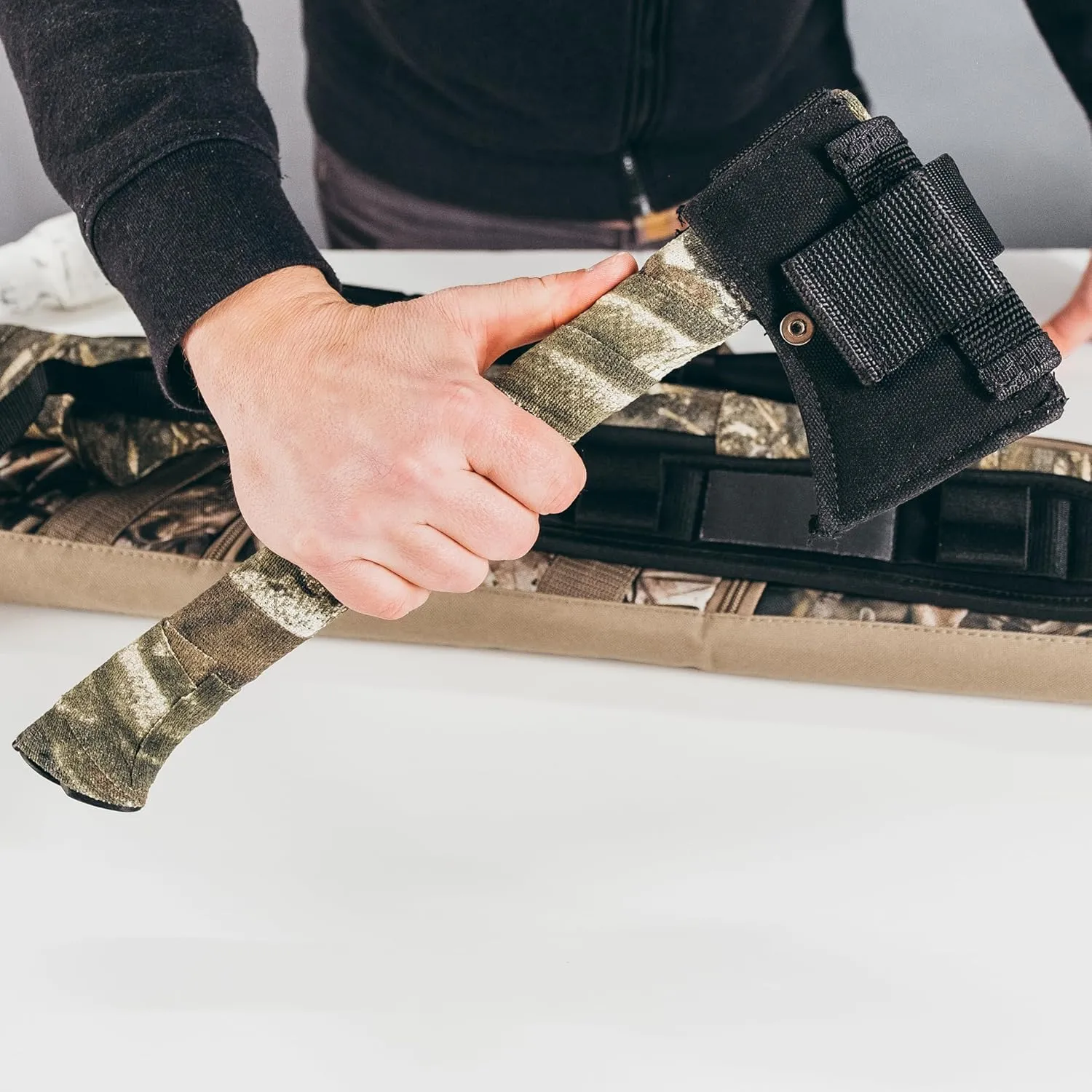 GEAR AID Camo Form Self-Cling and Reusable Camouflage Wrap, Kryptek Highlander, 2” x 144” Roll (19550)
