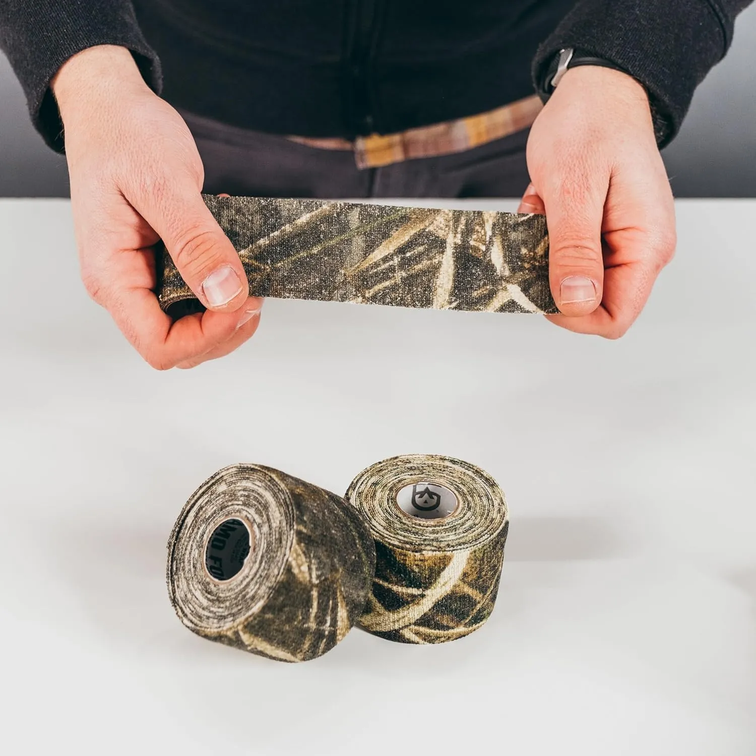 GEAR AID Camo Form Self-Cling and Reusable Camouflage Wrap, Kryptek Highlander, 2” x 144” Roll (19550)