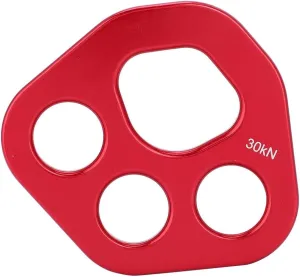 Gear Climbing Paw 9×8×1 Outdoor 4 Holes Paw Rigging Plate Rock Climbing Multi Anchor Point Connector Gear, Genericd2tomu6k9a