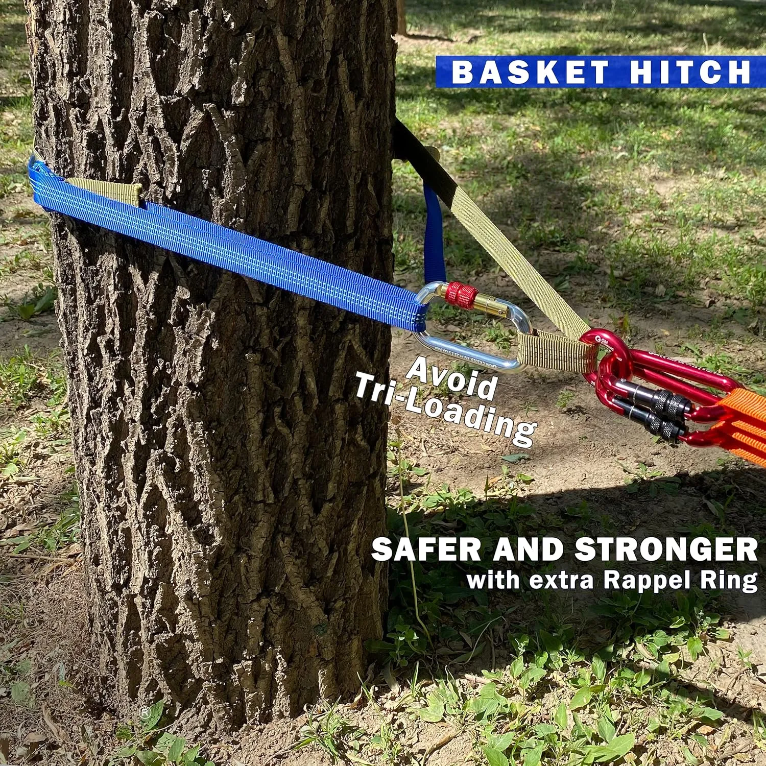 GM CLIMBING 1 inch Nylon Tubular Webbing Tape CE UIAA Certified 4000lb Heavy Duty for Climbing Rescue Rope Works Survival Outdoor General Purposes