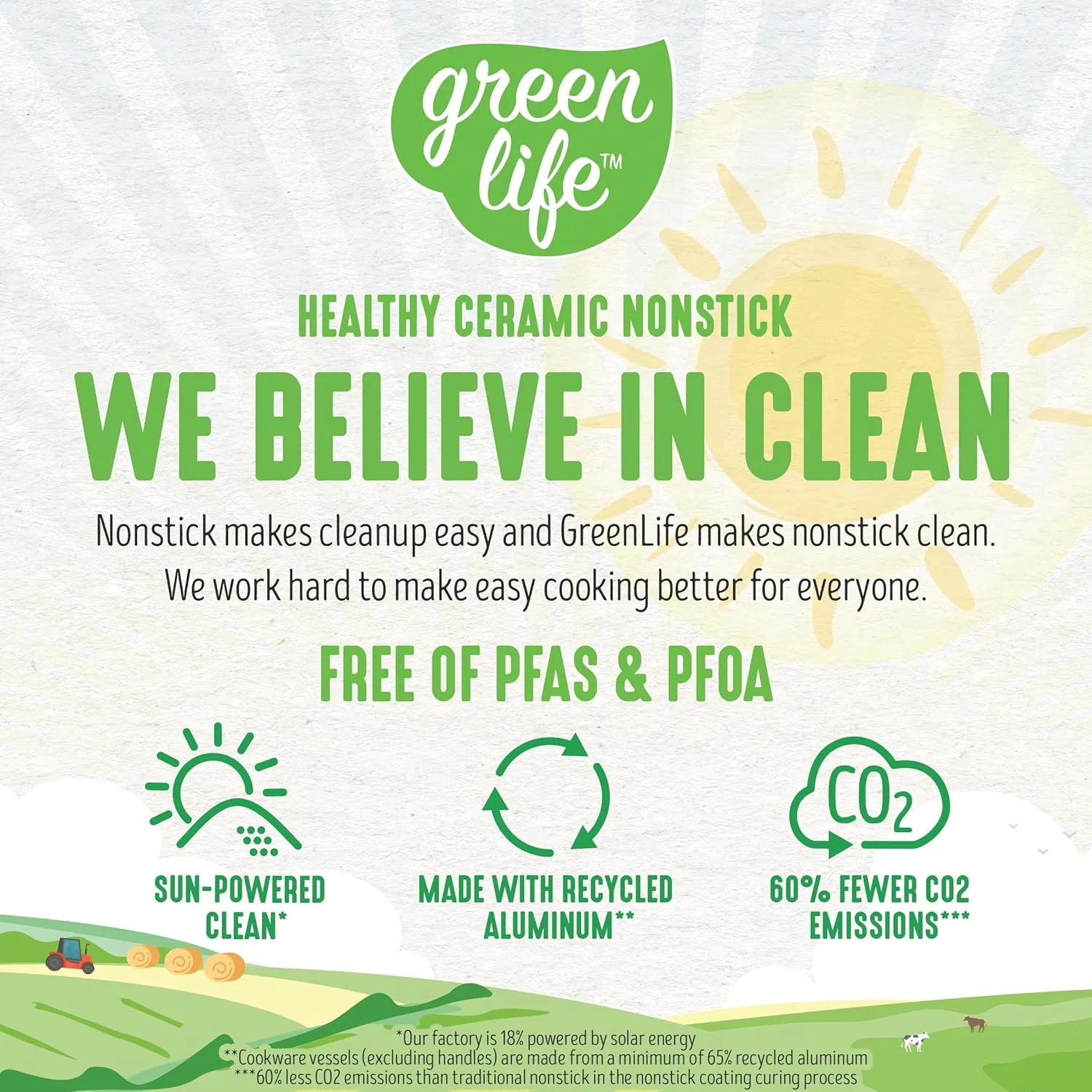 GreenLife Soft Grip 16 Piece Cookware Set, Non-Toxic PFAS-Free Ceramic Nonstick, Frying, Sauce, Saute, Utensils, Glass Lids, Stay-Cool Handles, Wobble Free, Dishwasher & Oven Safe, Black Diamond