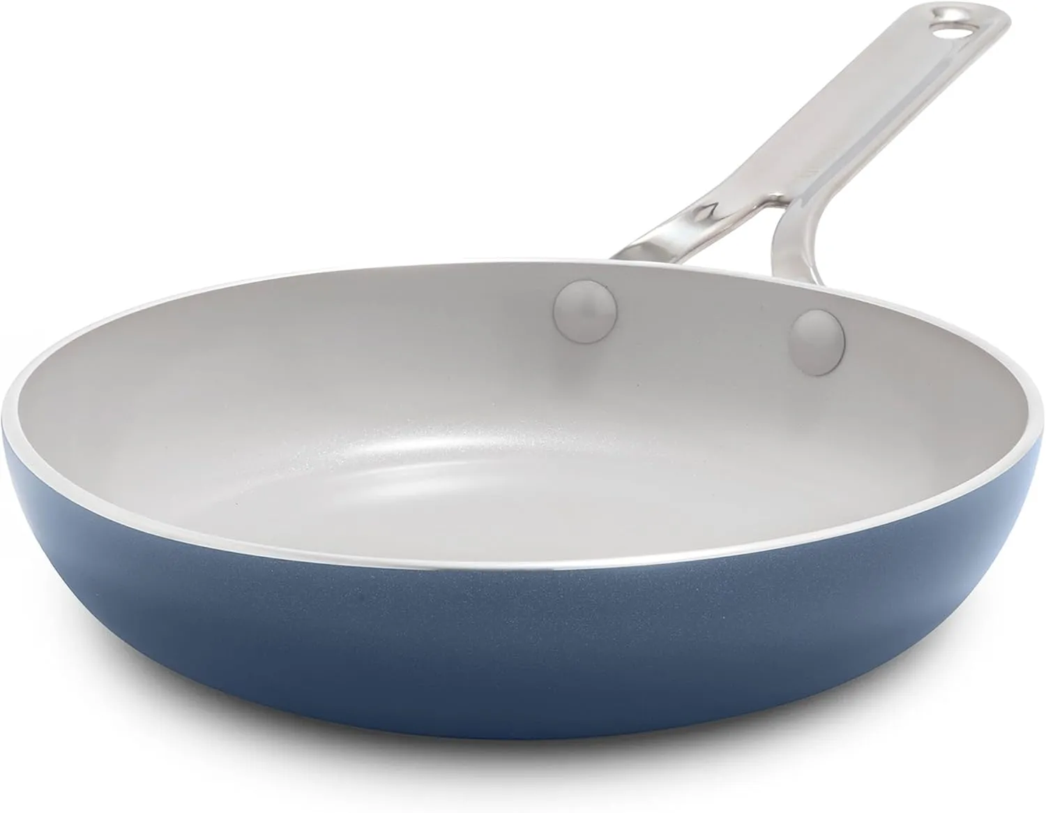 GreenPan Nova 8" Frying Pan Skillet, Oprah’s Favorite Things 2024, Ceramic Nonstick Cookware, PFAS Free, Toxin-Free, Induction Suitable, Dishwasher & Oven Safe, Durable, Easy Clean, Ocean