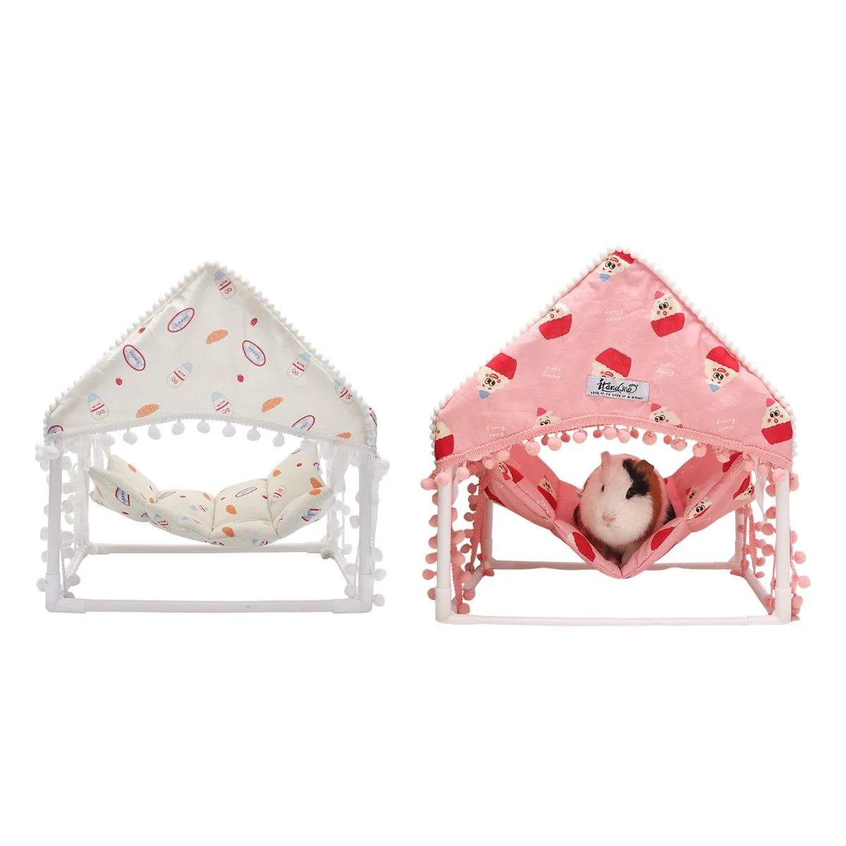 Guinea Pig Hammock Hiding House Pet Tent for Small Animals Cozy Bed for Pets