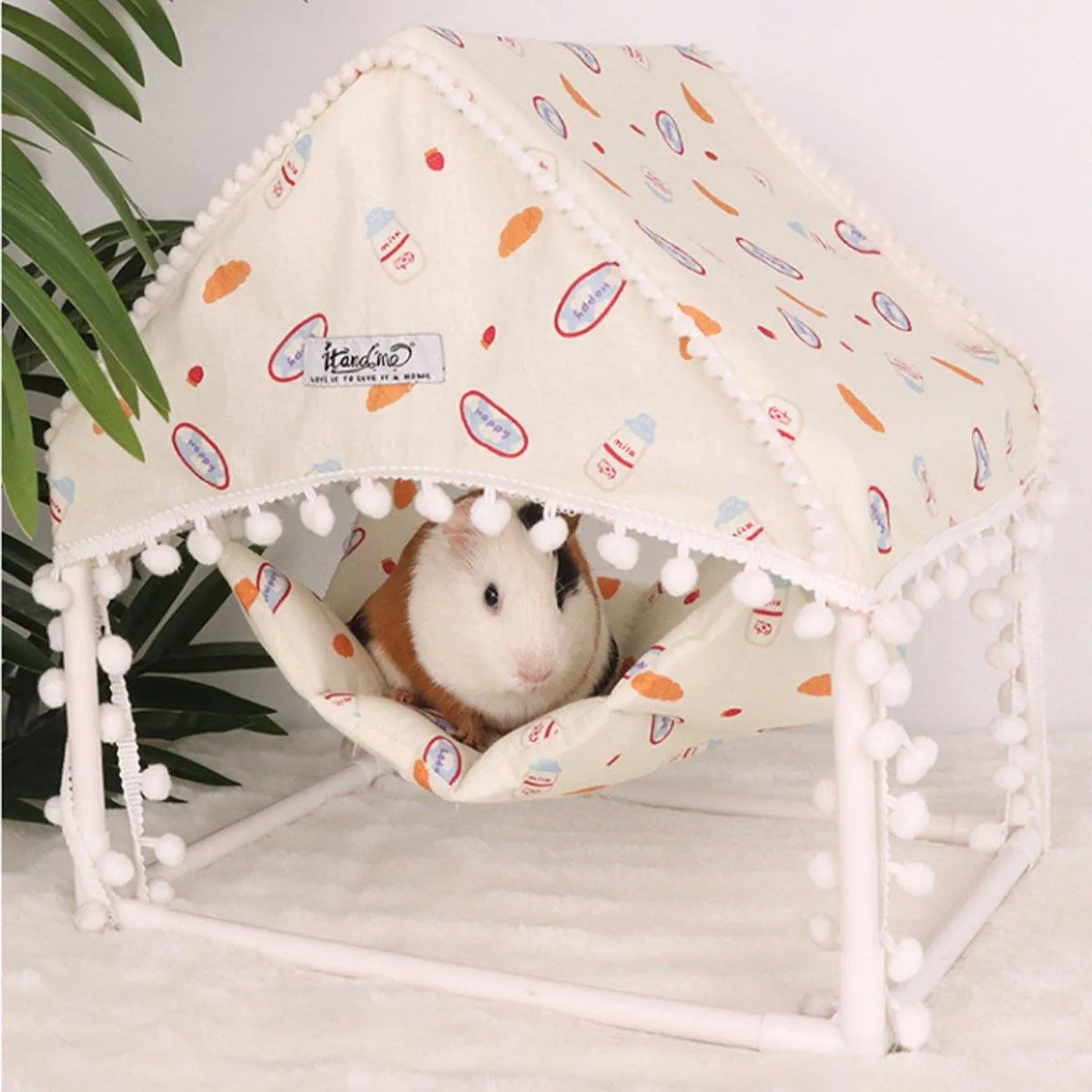 Guinea Pig Hammock Hiding House Pet Tent for Small Animals Cozy Bed for Pets