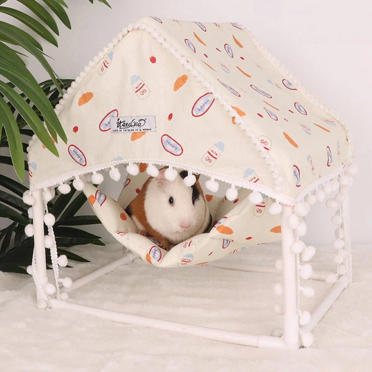Guinea Pig Hammock Hiding House Pet Tent for Small Animals Cozy Bed for Pets