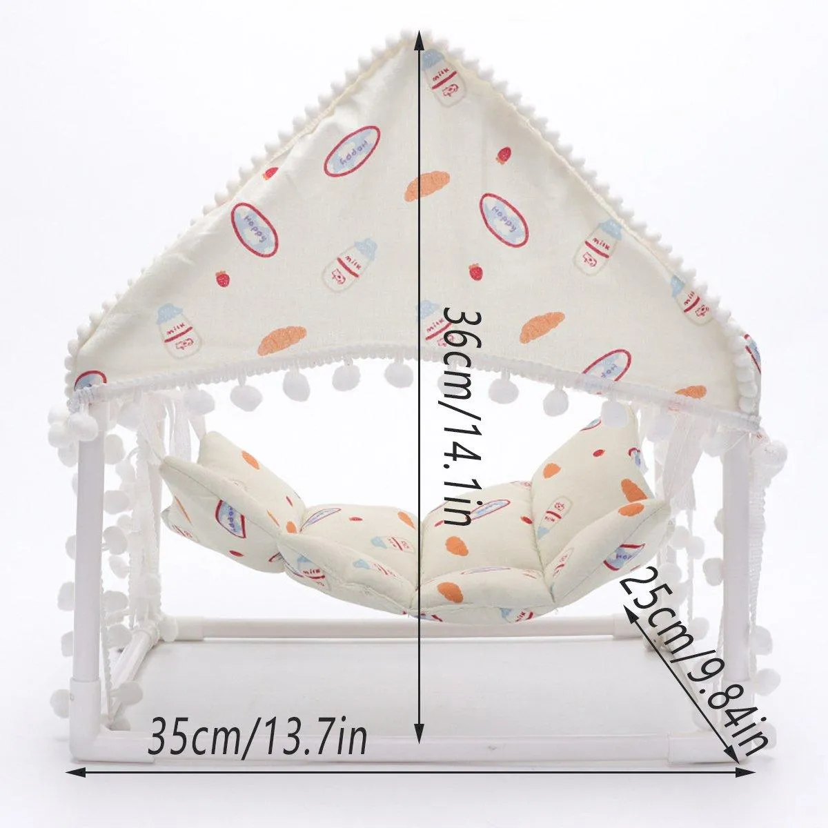Guinea Pig Hammock Hiding House Pet Tent for Small Animals Cozy Bed for Pets