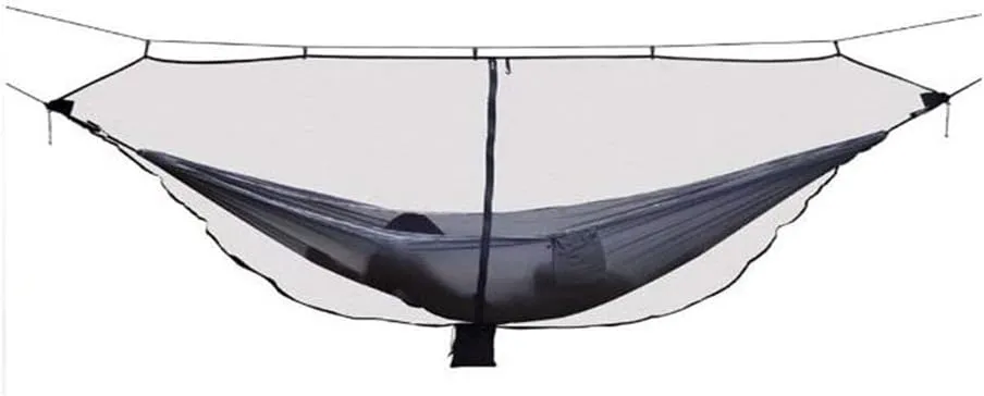 Hammock Camping Hammock, Separate Mosquito Net Hammock, with Multi-Loop Straps and Carabiners, Lightweight, Quick Drying, Breathable Outdoor Hammock
