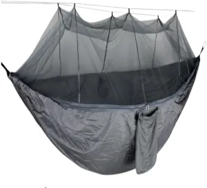 Hammock Double Colorful Outdoor Leisure Hammocks, Essential for Comfort and Relaxation Hammock Outdoor(Gray)