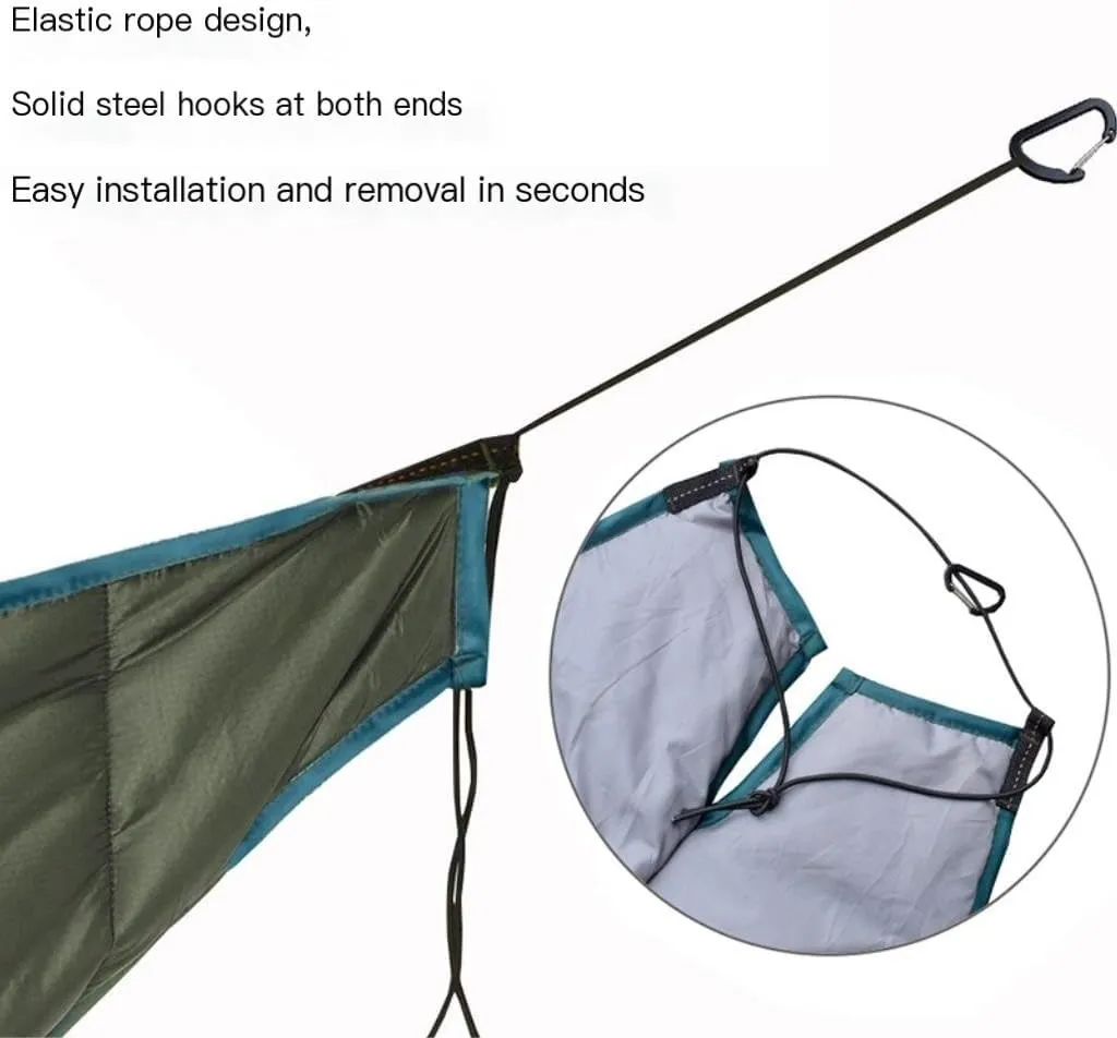 Hammock Double Lightweight Nylon Outdoor Hammock Quilt Portable Single Waterproof Camping Double Hanging Chair Warm Hammock Outdoor