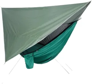 Hammock Double Mosquito Net Hammock Canopy Set Outdoor Camping Quick Opening Hammock Plus Rainproof Sunshade Canopy Hammock Outdoor(A)
