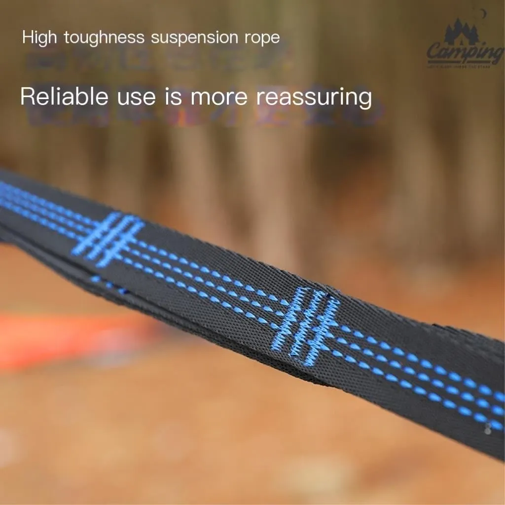 Hammock Double Mosquito Net Hammock Outdoor Nylon Double Hammock Encrypted Mesh Automatic Quick-Open Mosquito Net Hammock Hammock Outdoor(Orange)