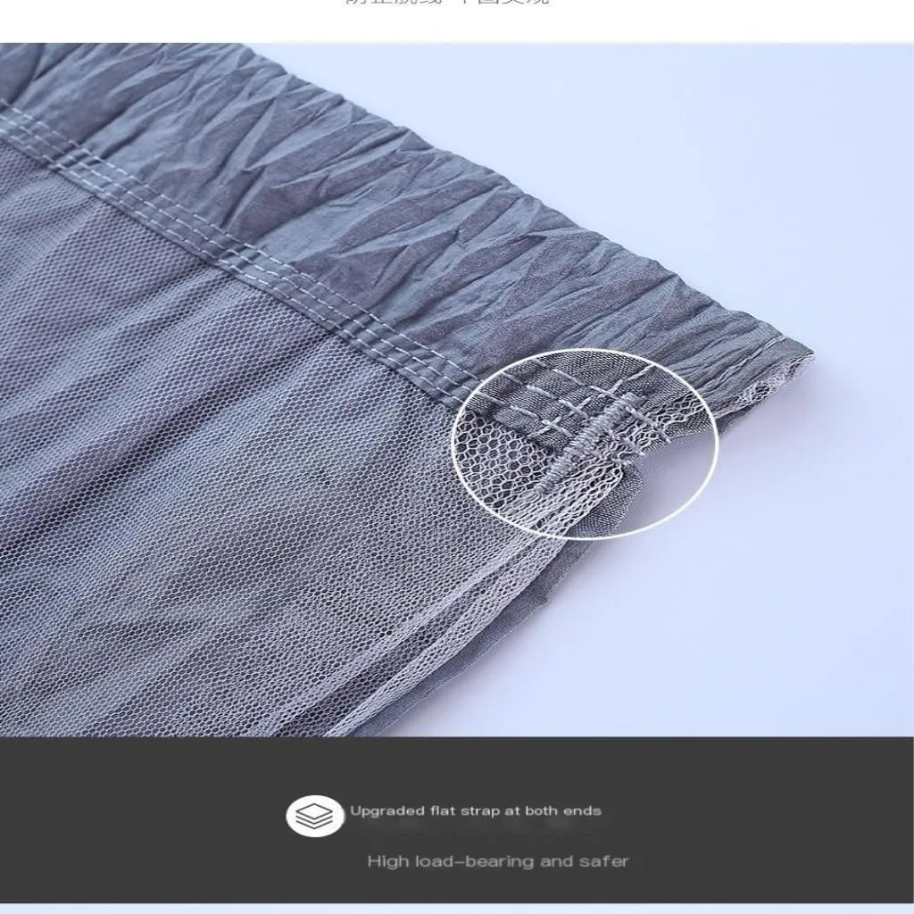 Hammock Double Outdoor Camping Mosquito Net Hammock Nylon Parachute Cloth Hammock with Mosquito Net Outdoor Swing Hammock Hammock Outdoor(C)