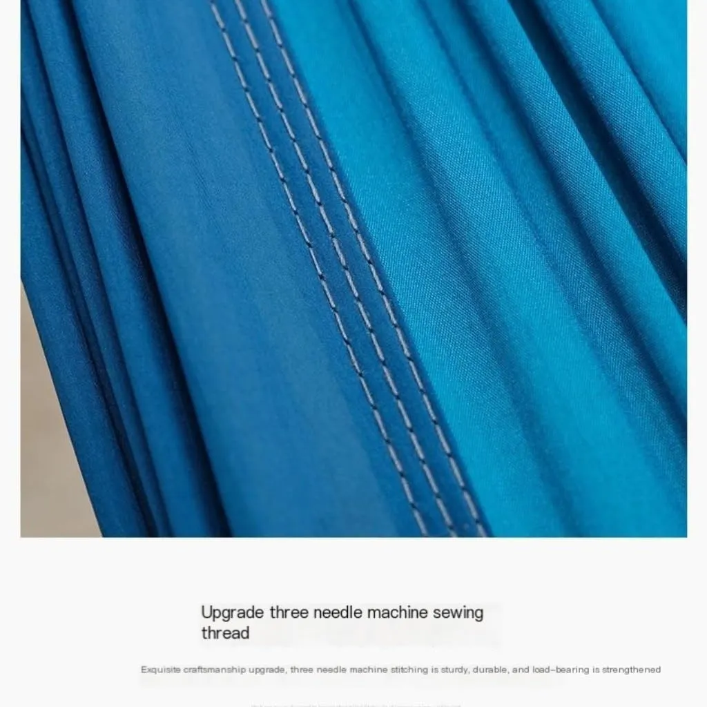 Hammock Double Outdoor Camping Parachute Nylon Cloth Single Double Outdoor Camping Cycling Indoor Leisure Outdoor Hammock Hammock Outdoor(Orange,A)