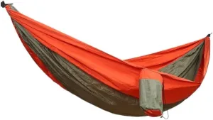 Hammock Double Outdoor Camping Parachute Nylon Cloth Single Double Outdoor Camping Cycling Indoor Leisure Outdoor Hammock Hammock Outdoor(Orange,A)