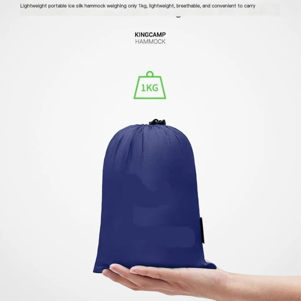 Hammock Double Outdoor Single Hammock Anti-Rollover Swing Outdoor Anti-Mosquito Portable Adult Camping Hanging Chair Hammock Outdoor