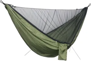 Hammock Double Quick-Release Hammock with Mosquito Net Hanging Sheet Double Parachute Cloth Anti-Rollover Camping Hammock Hammock Outdoor(C)