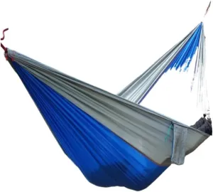 Hammock Hammock Outdoor Camping Anti-Mosquito Hanging Sheet Double Summer Widening Parachute Single Anti-Rollover Hammocks for Outside(F)