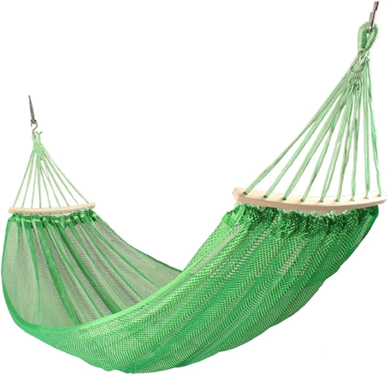 Hammock Hanging Camping Hammock Breathable Casual Mesh Lightweight Nylon Camping for Indoor Outdoor Travel Hiking Beach Portable Hammock