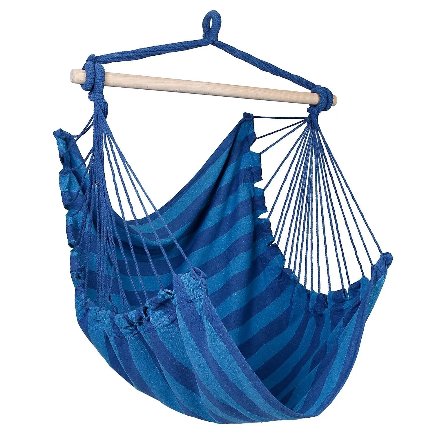 Hammock Hanging Chair Canvas with 2 Pillows