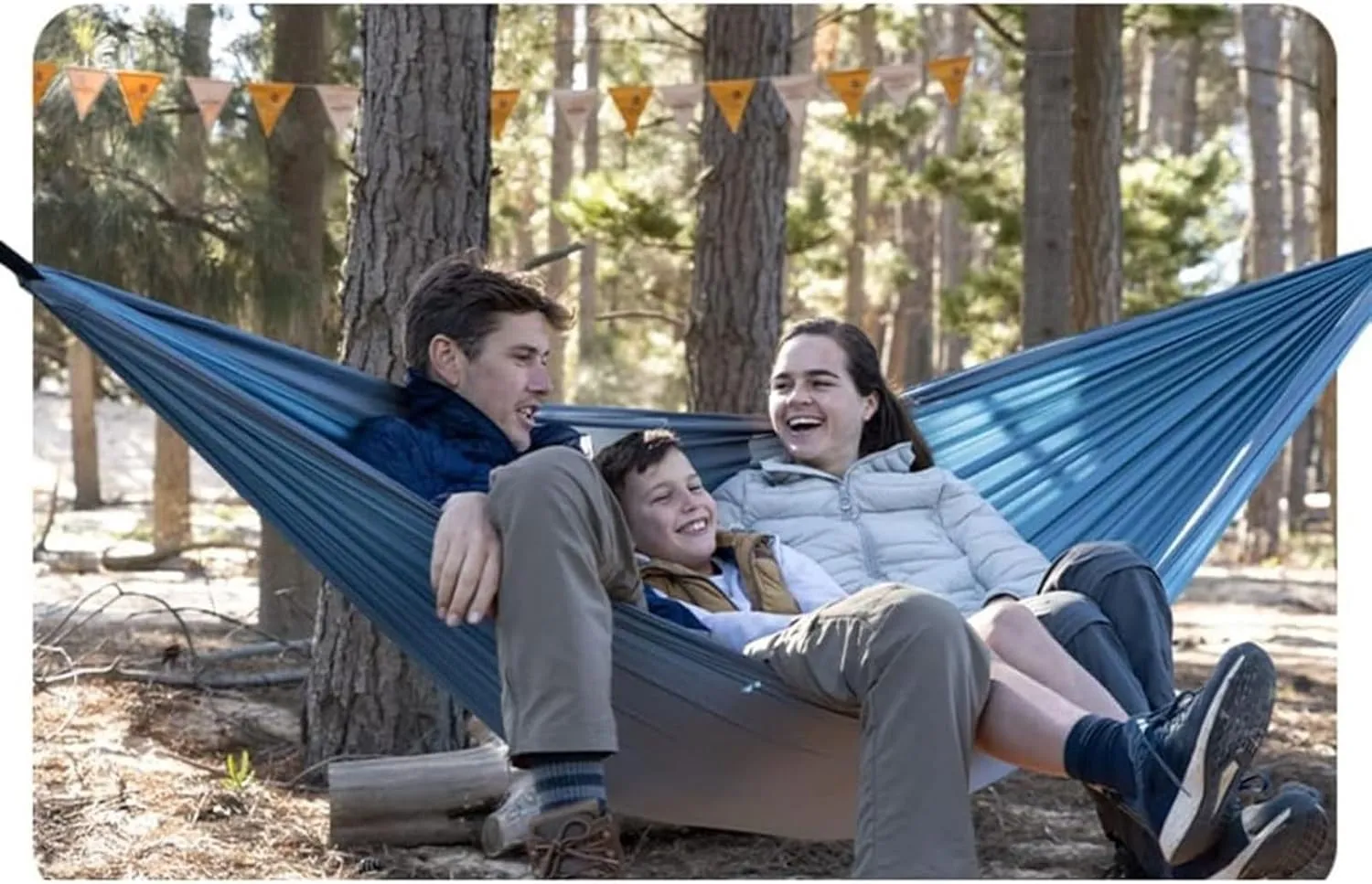 Hammock Outdoor Hammock with Suspension Kit, Quick Setup, Traveler's Dream Hammock, Breathable Nylon Fabric Portable Hammock