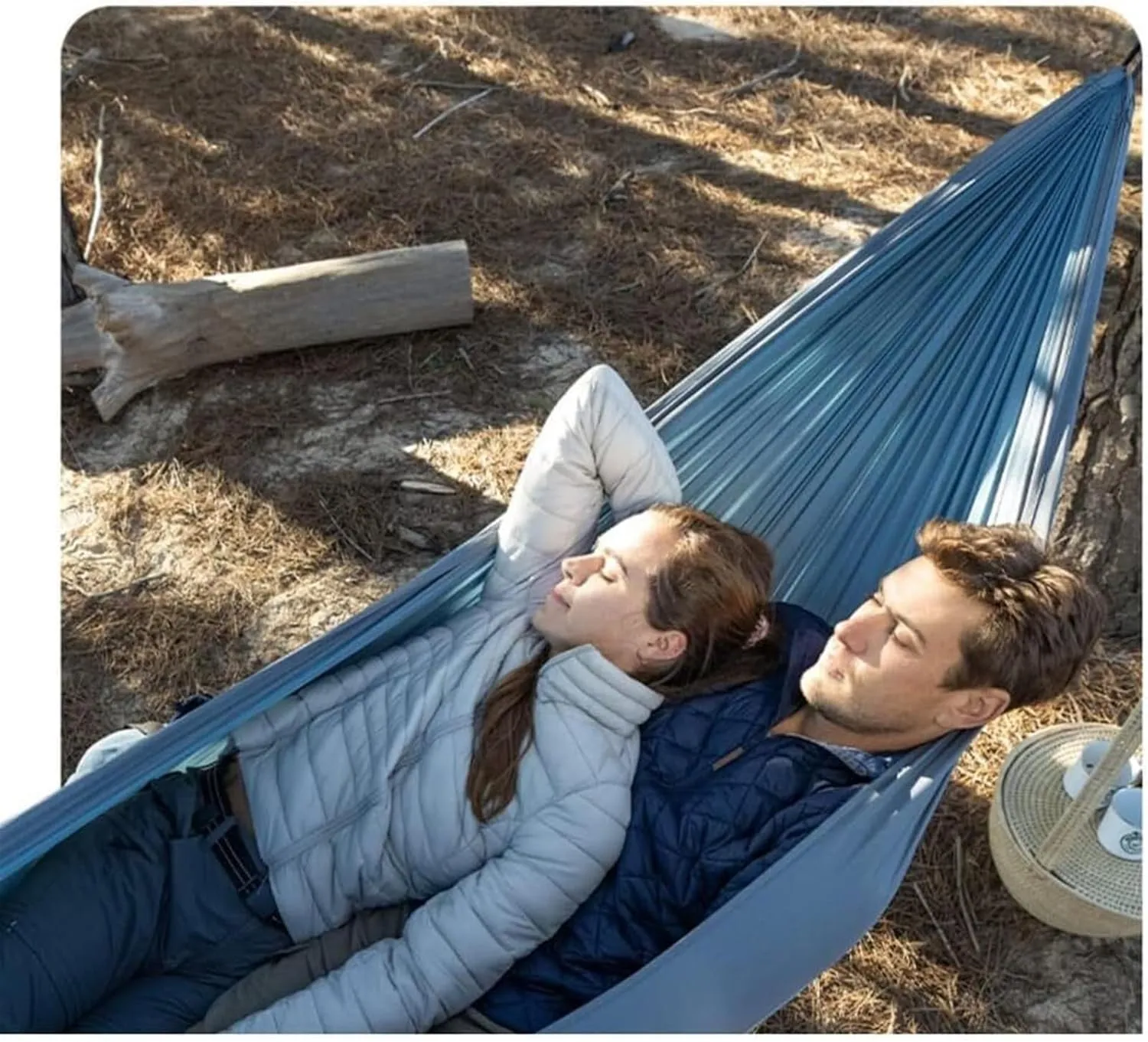 Hammock Outdoor Hammock with Suspension Kit, Quick Setup, Traveler's Dream Hammock, Breathable Nylon Fabric Portable Hammock