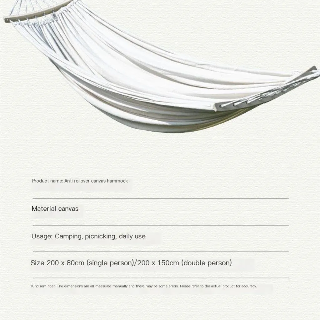 Hammocks 2024 New Camping Equipment Hammock Outdoor Double Anti-Rollover Swing Outdoor Camping Net Bed Tied to The Tree Camping Hammocks(A,200CM*150CM)