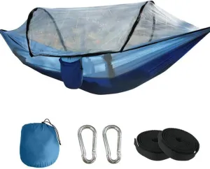 Hammocks Fully-Automatic Speed-Open Hammock with Net Home Garden Swing Hammock Mosquito Net Camping Sleeping Hammock Tool Dropshipping