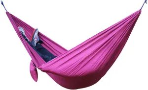 Hammocks Hammock Double Camping Hammock with Tree Strap Lightweight Portable 210T Nylon Hammock Swing Chair for Outdoor Hiking Travel Outdoor Hammock