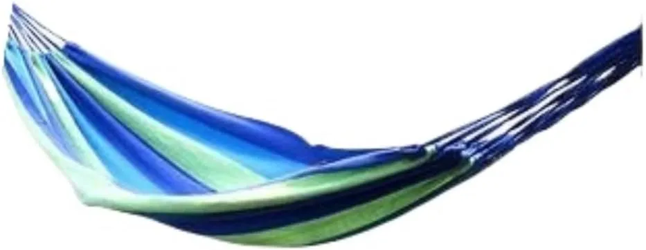 Hammocks Lazy Outdoor Rainbow Canvas Hammock Single Double Swing Anti-Rollover Hammock Outdoor Camping Hammock Camping Hammocks(Red)