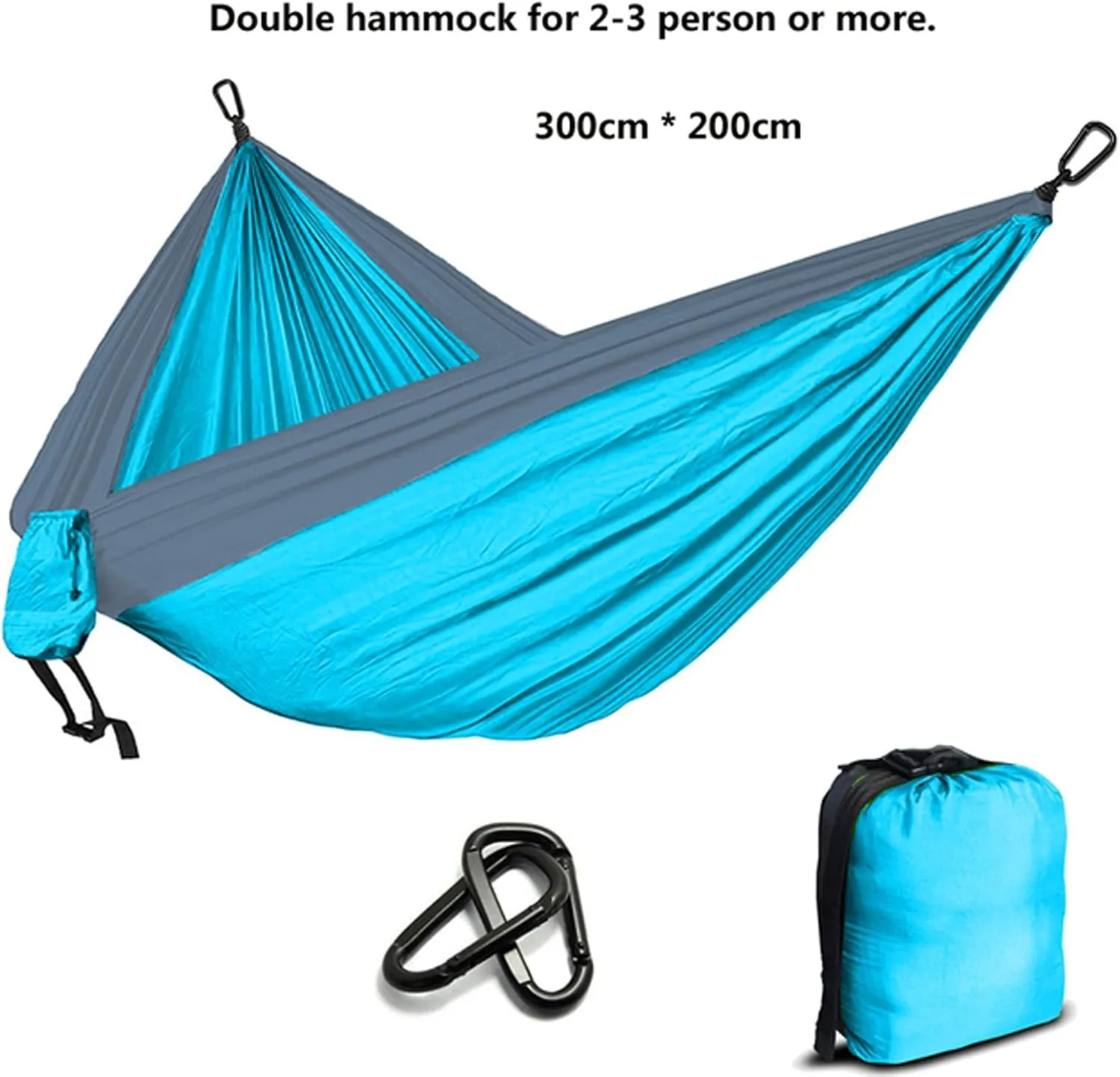 Hammocks Parachute Hammock Camping Hammock Premium Quality Furniture Leisure Sleeping Double Hammock for Travel Survival Garden Outdoor Outdoor Hammock