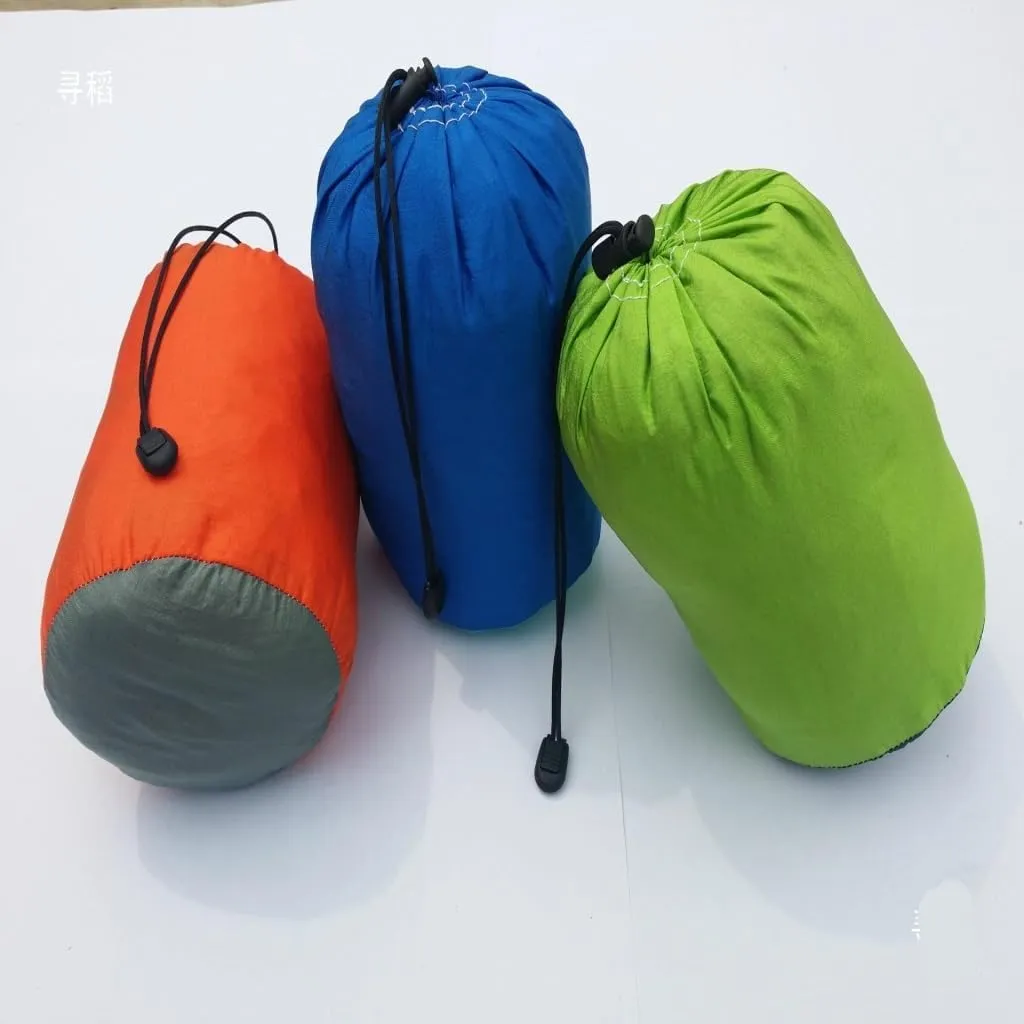 Hamock Hammock Outdoor Camping Anti-Mosquito Hanging Sheet Double Summer Widening Parachute Single Anti-Rollover Hanmock(G)