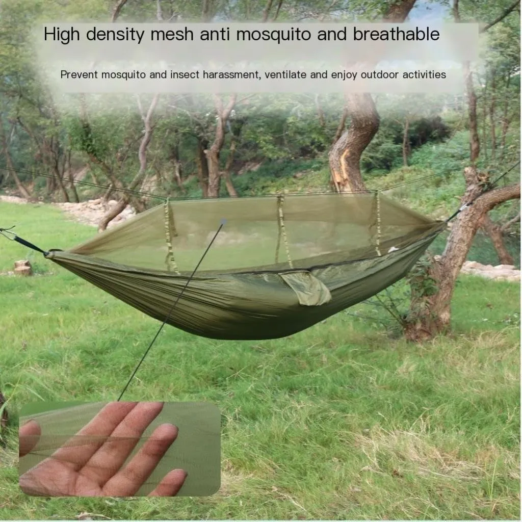 Hamock Hammock Outdoor Camping Anti-Mosquito Outdoor Camping with Mosquito Net Breathable Hanging Tree Tent Hanmock