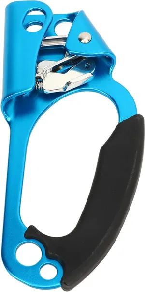 Hand Ascender for 8-13mm Rope | Aluminum Alloy Rock Climbing Gear | Secure Grip Handle & Long - Lasting Cam | Tree Climbing/Rappelling/Construction Equipment | 243g